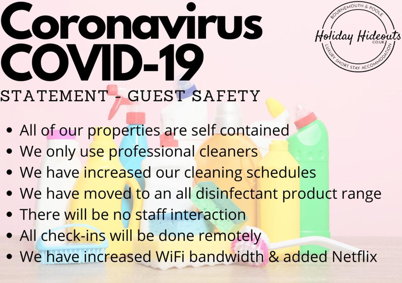 Trendy Urban Industrial Apartment - Great Location - Parking - Fast Wifi - Smart Tv - Beautiful 2 Double Bedroom Apartment Sleeps Up To 4! Bournemouth Luaran gambar